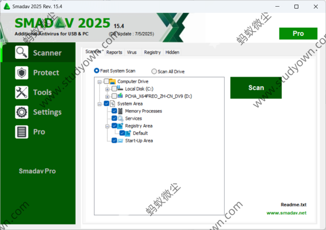 【win】Smadav Pro 2025 v15.4版本软件图文安装教程|印度尼西亚杀毒软件