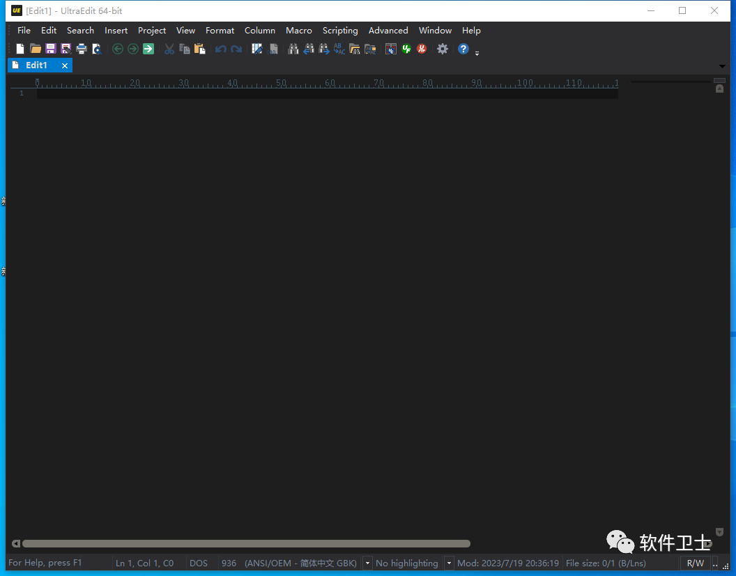IDM UltraEdit 30.0.0.48版本软件图文安装教程多语言版本【UE文本编辑器】|编程必备|批量处理文本txt插图12 IDM UltraEdit 30.0.0.48版本软件图文安装教程多语言版本【UE文本编辑器】|编程必备|批量处理文本txt