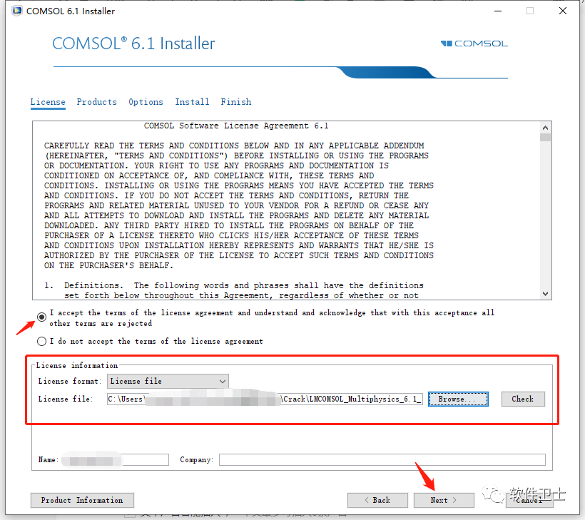 【Win】COMSOL Multiphysics 6.1.282版本图文安装教程|多物理场仿真软件|中英文多国语言版插图5 【Win】COMSOL Multiphysics 6.1.282版本图文安装教程|多物理场仿真软件|中英文多国语言版