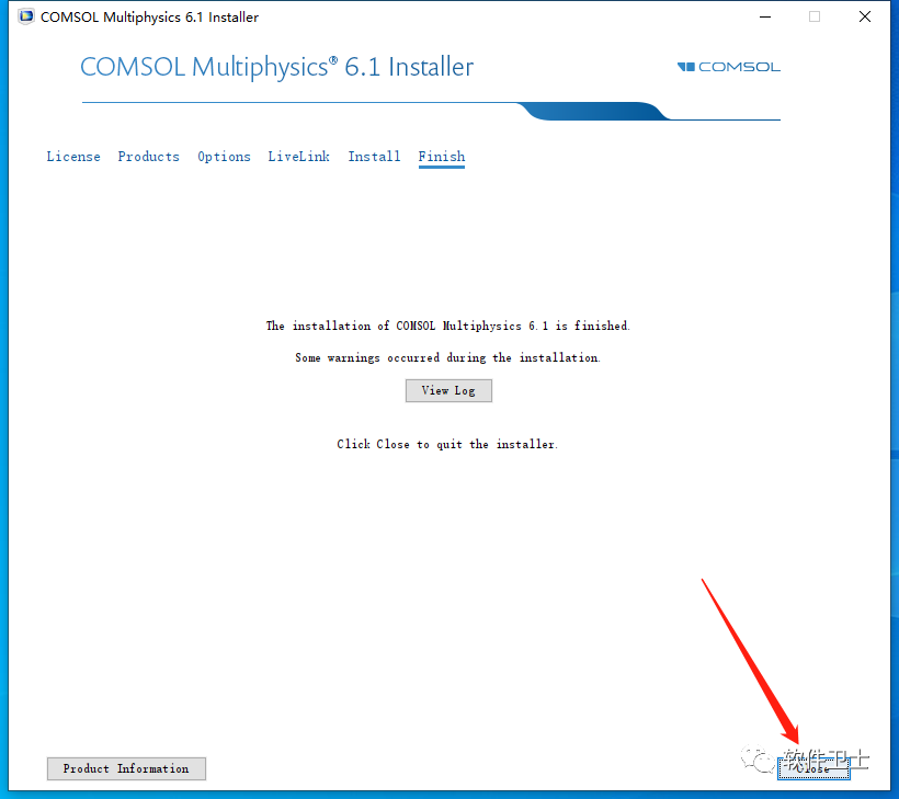 【Win】COMSOL Multiphysics 6.1.282版本图文安装教程|多物理场仿真软件|中英文多国语言版插图11 【Win】COMSOL Multiphysics 6.1.282版本图文安装教程|多物理场仿真软件|中英文多国语言版