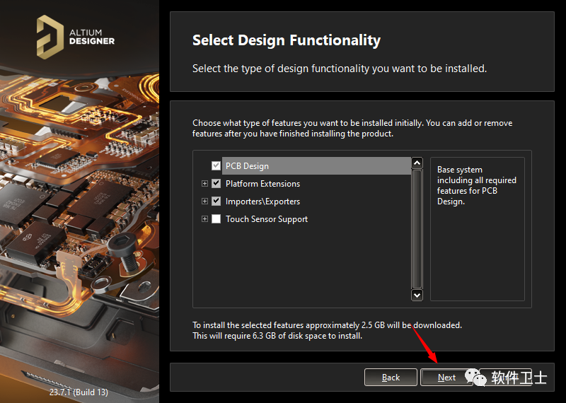 【win】Altium Designer 23版本软件图文安装教程|PCB设计|AD23绘图|印刷电路板设计软件插图4 【win】Altium Designer 23版本软件图文安装教程|PCB设计|AD23绘图|印刷电路板设计软件
