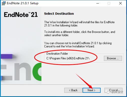 【win】EndNote 21.0.1版本软件图文安装教程|引文管理|参考文献引用管理|写论文工具软件插图8 【win】EndNote 21.0.1版本软件图文安装教程|引文管理|参考文献引用管理|写论文工具软件